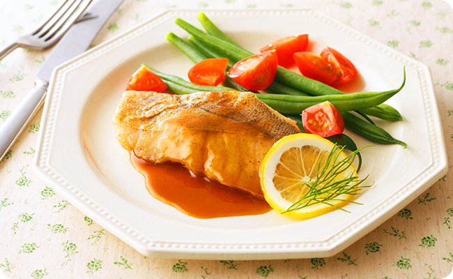 White Fish Meunière with Butter & Soy Sauce