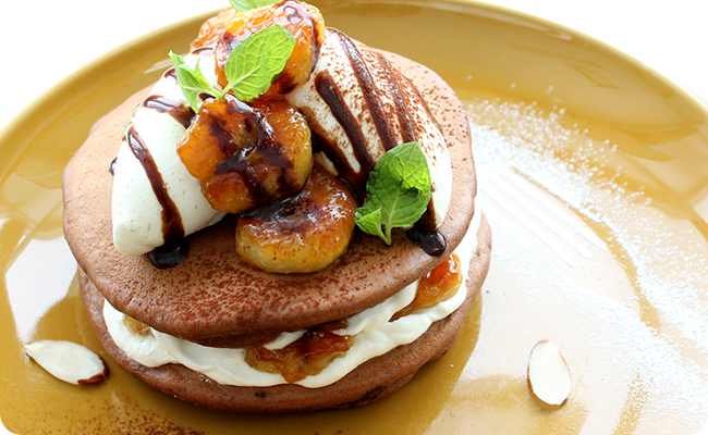 Cocoa Pancakes