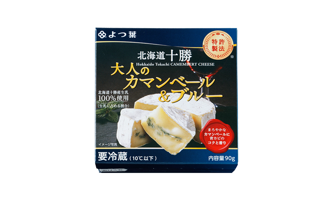 Yotsuba 「Hokkaido Tokachi」 Camembert & Blue Cheese for Adult 90g​