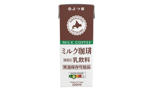 四葉 咖啡牛奶