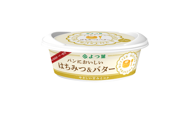 よつ葉パンにおいしいはちみつ バター 北海道のおいしさを まっすぐ よつ葉