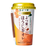 クリーム仕立て<br>よつ葉ほうじ茶オレ