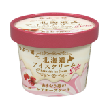 北海道アイスクリーム　ドルチェあまおう苺のレアチーズケーキ
